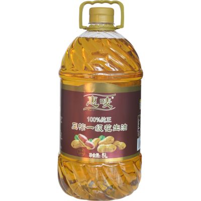 惠嘜5升壓榨一級花生油