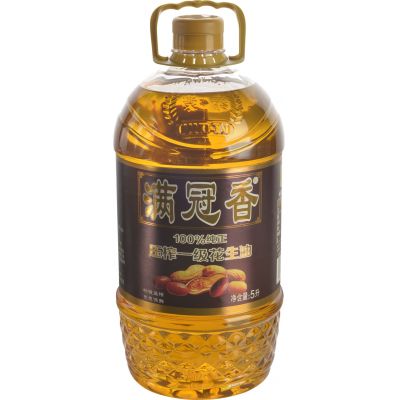 滿(mǎn)冠香5升壓榨一級花生油